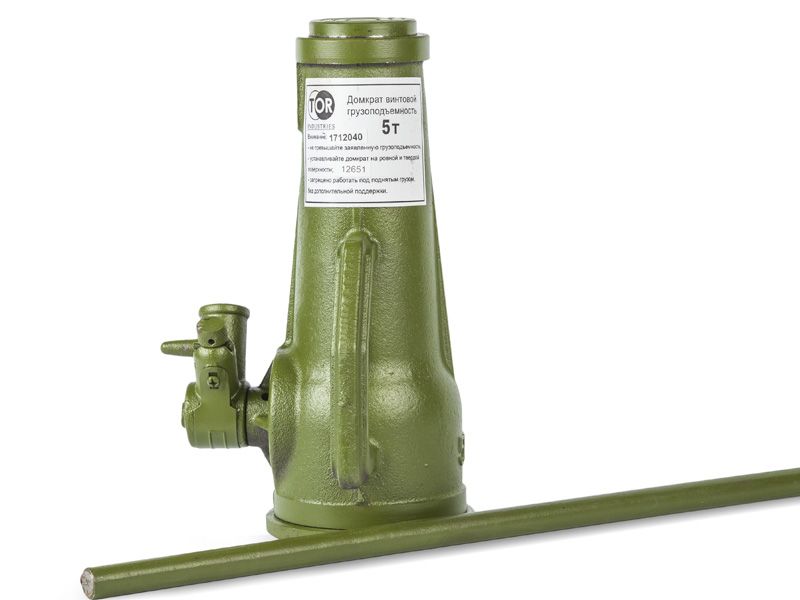 Домкрат винтовой TOR ДВ 2,0 т 180-390 мм