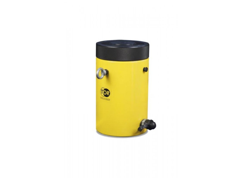Домкрат гидравлический TOR HHYG-100150LS (ДГ100П150Г) 100 т с фиксирующей гайкой