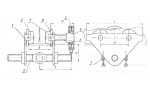 Кошка ручная КМ-1,0т Б (приводная, но без цепи)