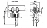 Таль электрическая канатная ТЭ-3,2-12,0 (ТЭ-320-521)