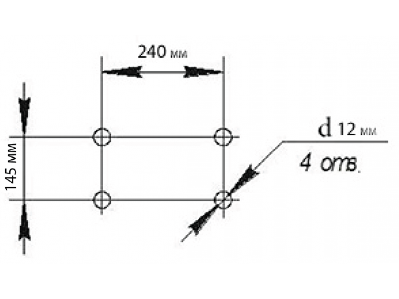 Лебёдка эл. KCD-300A г/п 300/600 кг L=60м, 220B