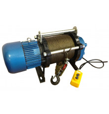 Лебедка эл. KCD-500A г/п 500/1000 кг L=60м, 380B