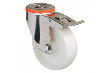 Колесо нейлоновое EM04 ZKZ 150 F (INOX)