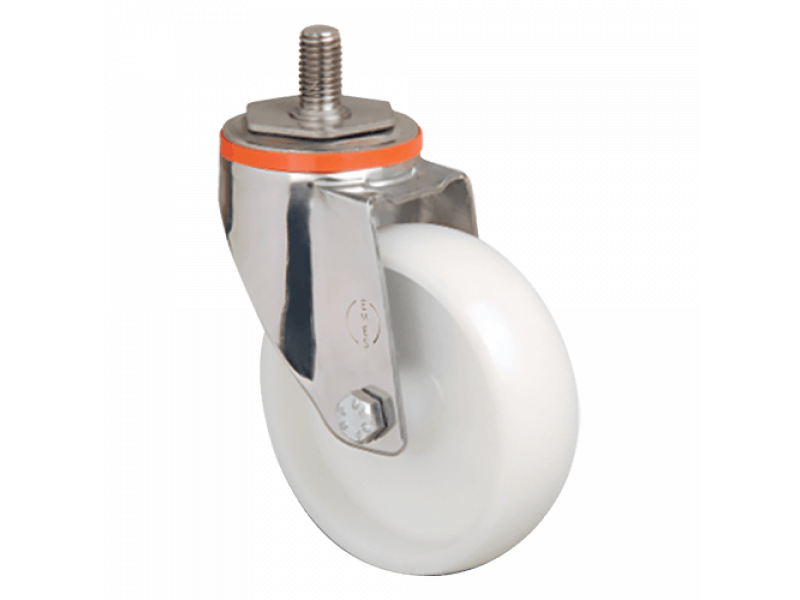 Колесо нейлоновое EM05 ZKZ 125 (INOX)