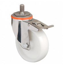Колесо нейлоновое EM05 ZKZ 80 F (INOX)