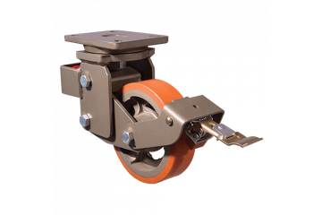Колесо большегрузное полиуретановое EVY01 VBP 300 F