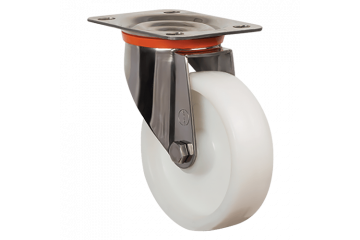 Колесо большегрузное нейлоновое EZ01 HKZ 125 (INOX)