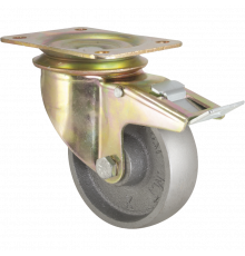 Колесная опора 3602-DDB-150-F18-HT с тормозом